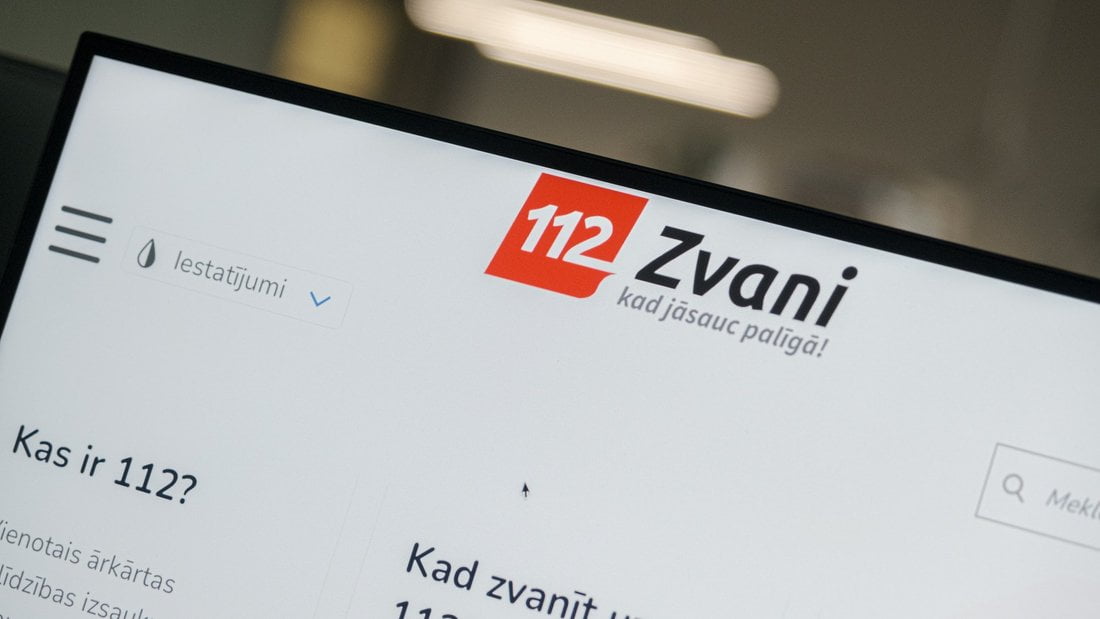 Pēc dronu incidentiem izgaismojas 112.lv problēmas; uzlabojumiem vajag 600 tūkstošus eiro, ziņo LTV
